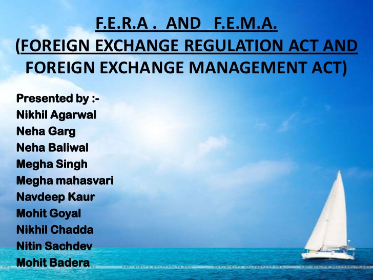 Difference between fera and fema